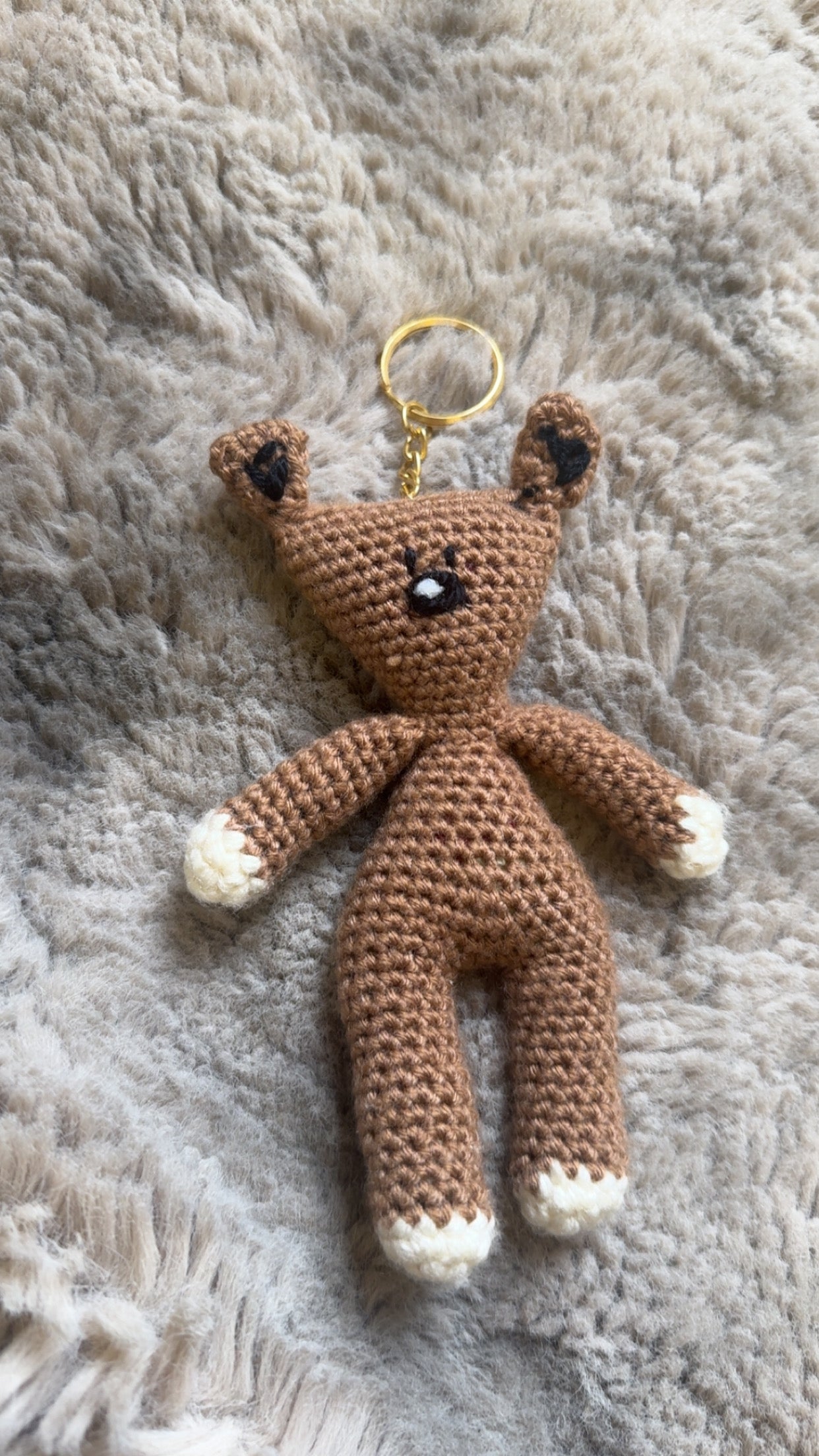 Mr. Bean Teddy Keychain