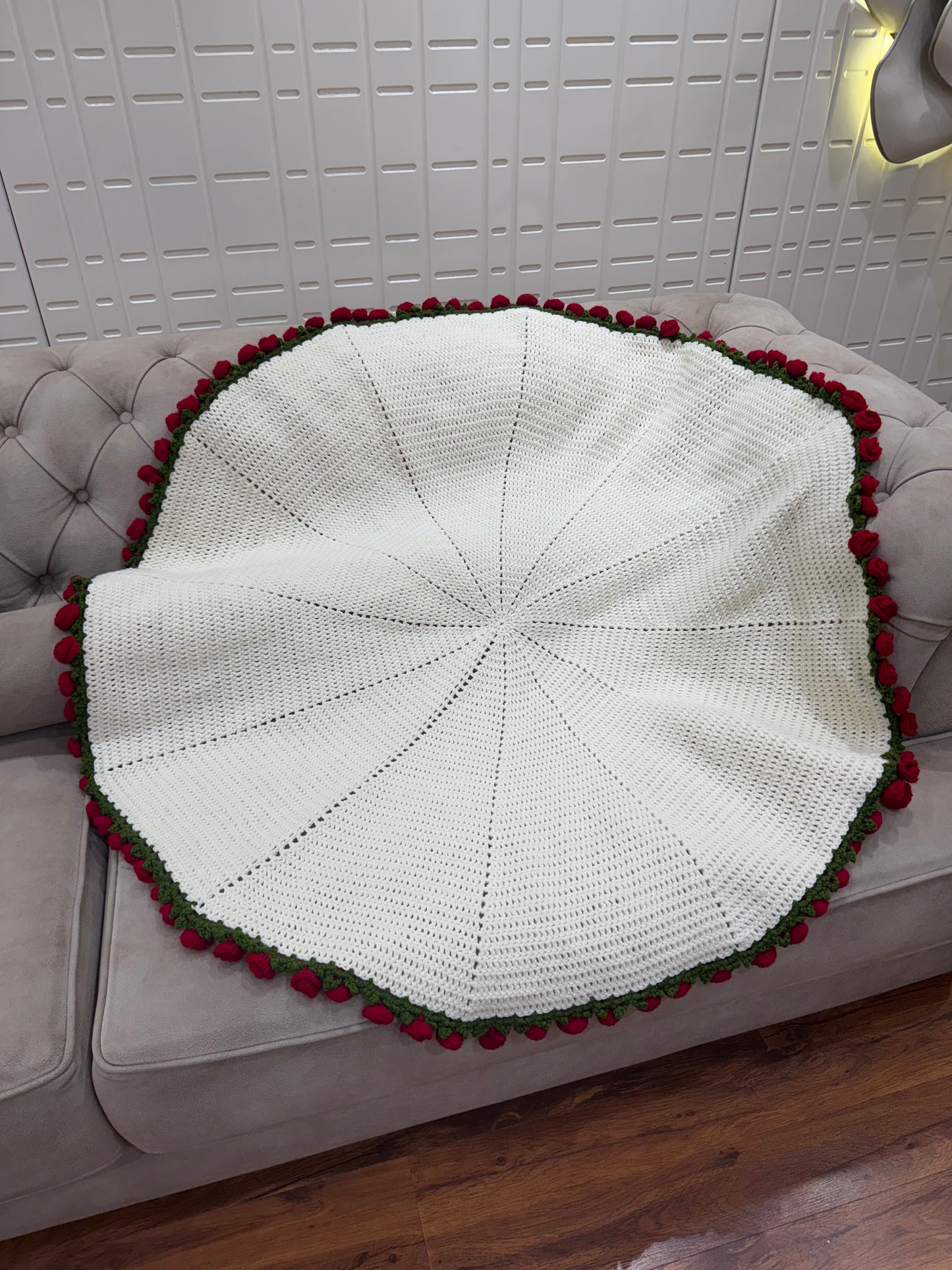 Rose Bouquet Blanket