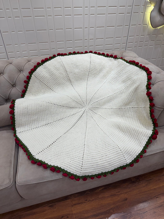 Rose Bouquet Blanket