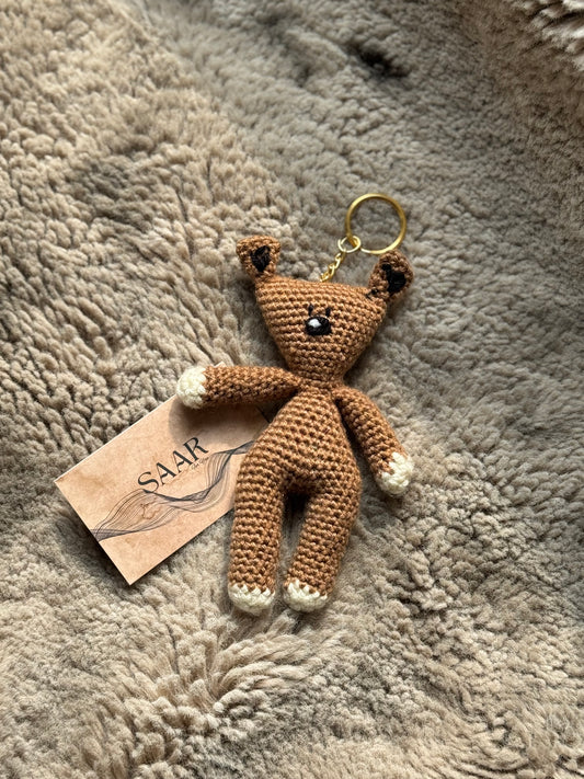 Mr. Bean Teddy Keychain