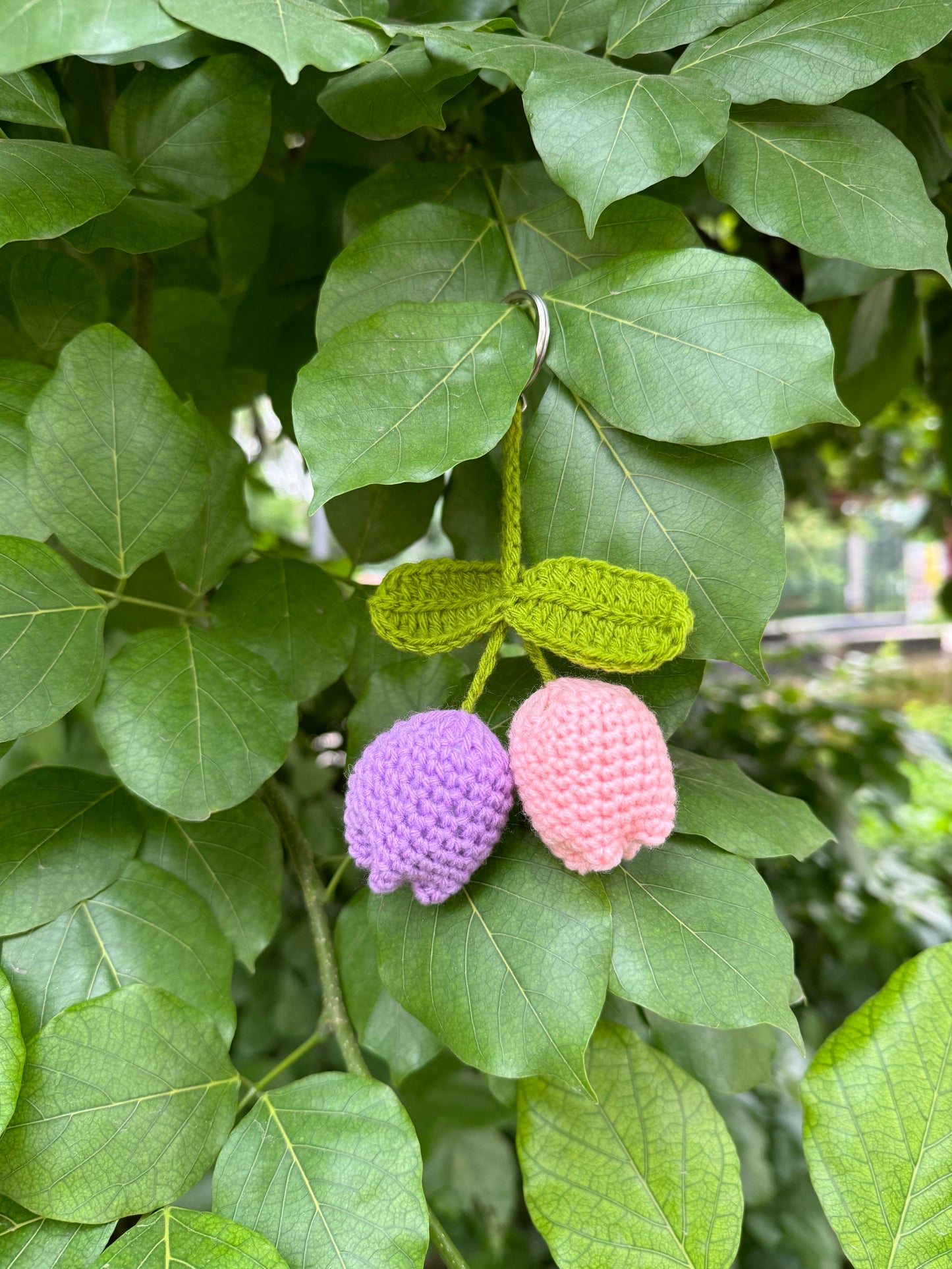 Tulip Bell Keychain