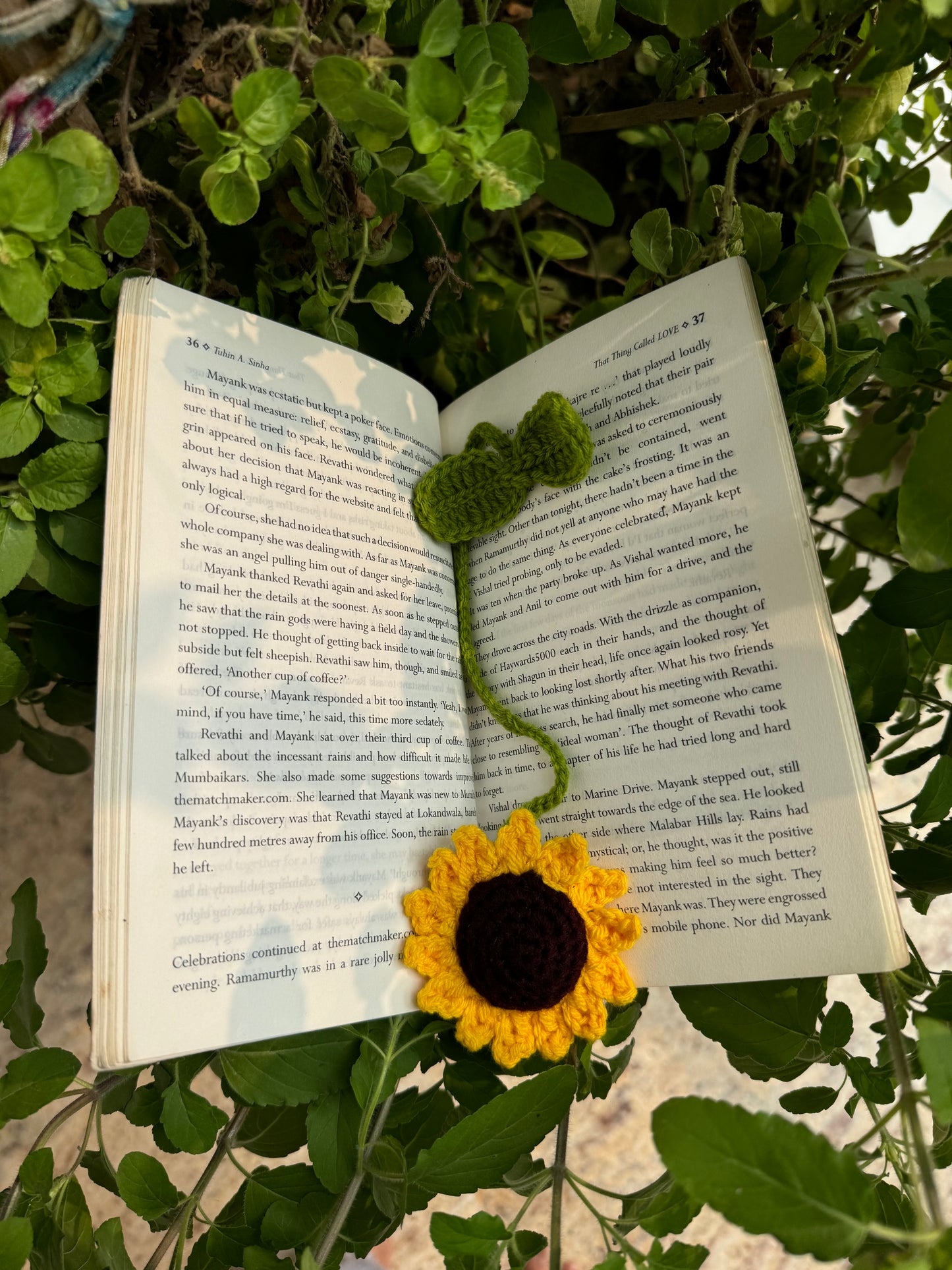 Sunflower Bookmark