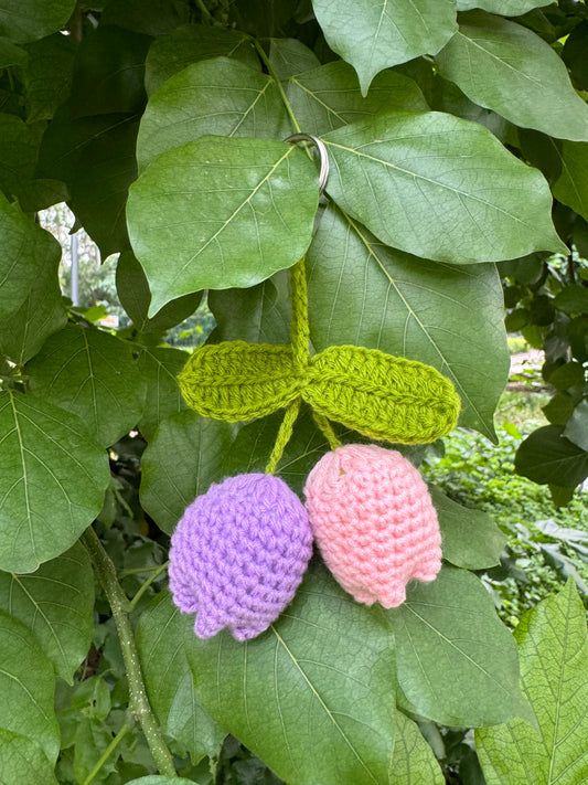 Tulip Bell Keychain