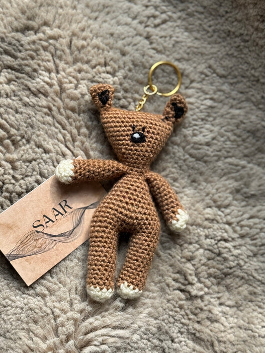 Mr. Bean Teddy Keychain
