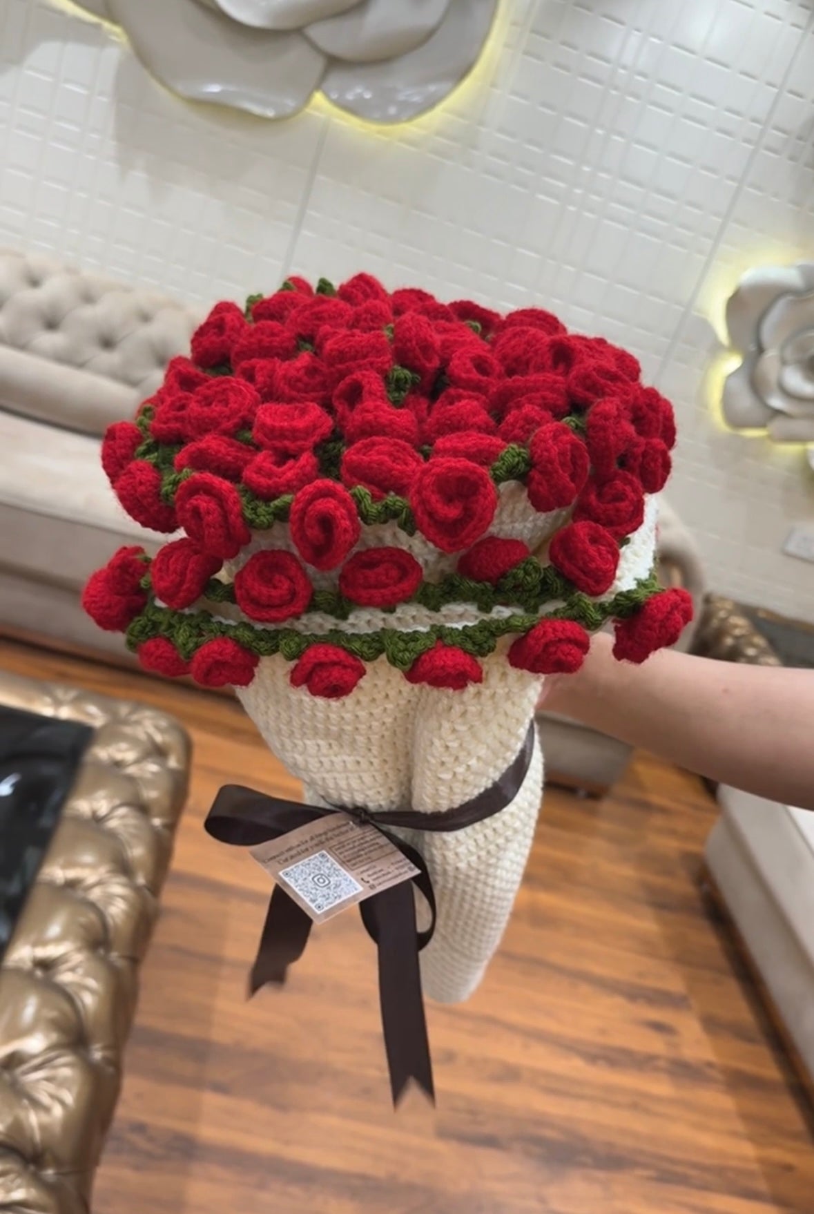 Rose Bouquet Blanket
