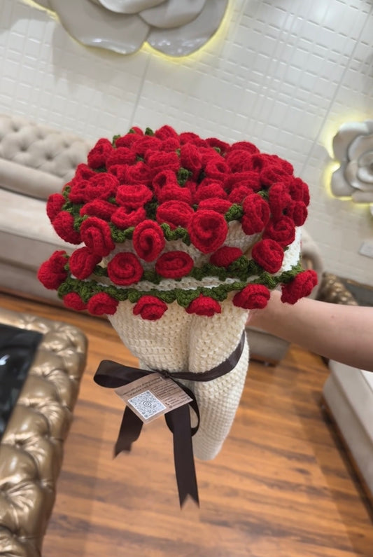 Rose Bouquet Blanket